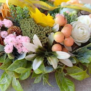 Tavaszi ajtódísz - otthon & életmód - dekoráció - ajtó- és ablak dekoráció - ajtódísz & kopogtató - Meska.hu