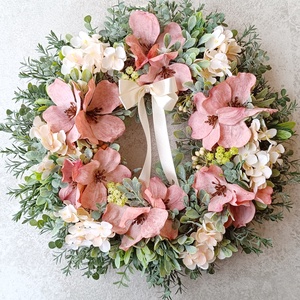 Tavaszi ajtódísz, Otthon & Életmód, Dekoráció, Ajtó- és ablak dekoráció, Ajtódísz & Kopogtató, Virágkötés, MESKA