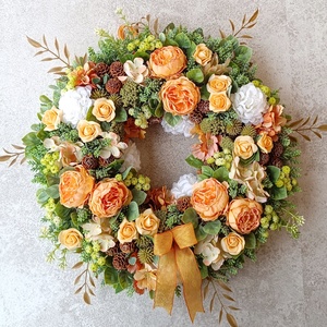 Tavaszi ajtódísz, Otthon & Életmód, Dekoráció, Ajtó- és ablak dekoráció, Ajtódísz & Kopogtató, Virágkötés, MESKA