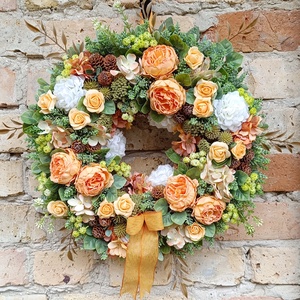 Tavaszi ajtódísz - otthon & életmód - dekoráció - ajtó- és ablak dekoráció - ajtódísz & kopogtató - Meska.hu