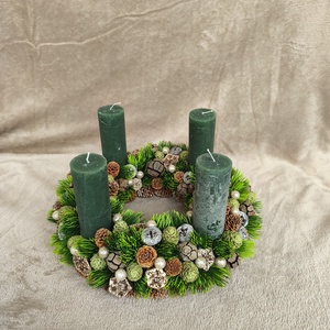 Adventi koszorú - karácsony - adventi díszek - adventi koszorú - Meska.hu