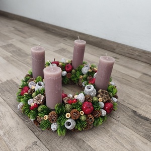 Adventi koszorú - karácsony - adventi díszek - adventi koszorú - Meska.hu