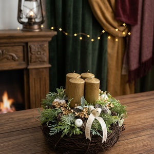 Adventi asztaldísz - Meska.hu