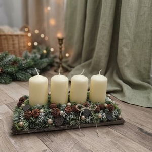Adventi asztaldísz - Meska.hu