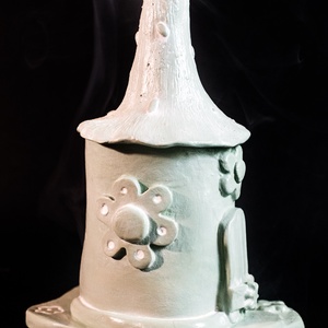 Kerámia füstölő halványzöld - otthon & életmód - dekoráció - spiritualitás - füstölő és füstölőtartó - Meska.hu