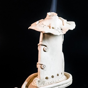 Kerámia füstölő fehér - otthon & életmód - dekoráció - spiritualitás - füstölő és füstölőtartó - Meska.hu