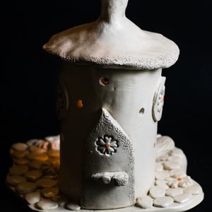 Kerámia füstölő narancs - otthon & életmód - dekoráció - spiritualitás - füstölő és füstölőtartó - Meska.hu