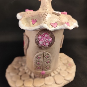 Kerámia füstölő magenta, Otthon & Életmód, Dekoráció, Spiritualitás, Füstölő és füstölőtartó, Agyagozás, Kerámia, MESKA