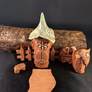 Kerámia tündérkert - otthon & életmód - dekoráció - manók - Meska.hu