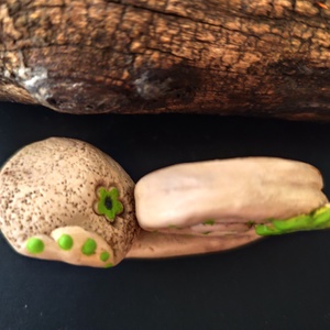 Kerámia gomba vagy csiga - otthon & életmód - ház & kert - kerti dísz - Meska.hu