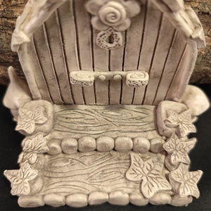 Kerámia ajtó lépcsős - otthon & életmód - ház & kert - kerti dísz - Meska.hu