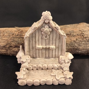 Kerámia ajtó lépcsős, Otthon & Életmód, Ház & Kert, Kerti dísz, Agyagozás, Kerámia, MESKA