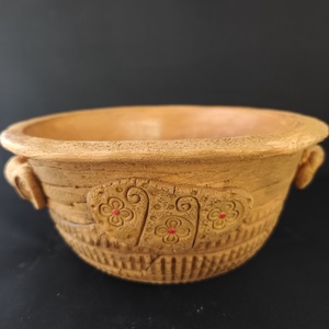 Kerámia virágkaspó - otthon & életmód - dekoráció - virágdísz és tartó - cserép & kaspó - Meska.hu