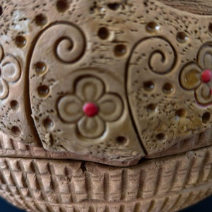 Kerámia virágkaspó - otthon & életmód - dekoráció - virágdísz és tartó - cserép & kaspó - Meska.hu