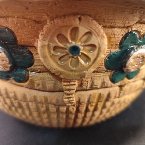 Kerámia virágkaspó - otthon & életmód - dekoráció - virágdísz és tartó - cserép & kaspó - Meska.hu