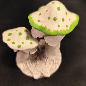 Kerámia gomba vagy csiga - otthon & életmód - ház & kert - kerti dísz - Meska.hu