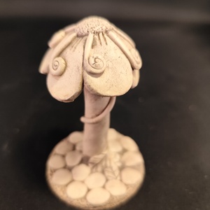 Kerámia virág fehér, Otthon & Életmód, Ház & Kert, Kerti dísz, Agyagozás, Kerámia, MESKA