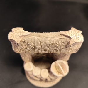 Kerámia kút vödörrel fehér - otthon & életmód - ház & kert - kerti dísz - Meska.hu