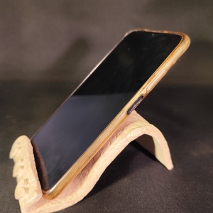 Kerámia telefontartó magenta - táska & tok - pénztárca & más tok - telefontok - Meska.hu