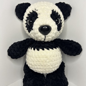 Horgolt plüss panda ?, Játék & Sport, Plüssállat & Játékfigura, Más figura, Horgolás, Varrás, MESKA