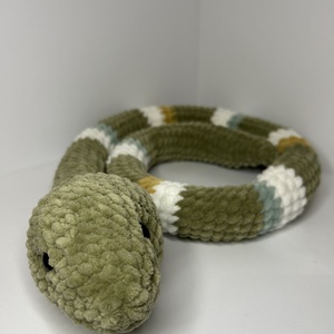 Horgolt plüss kígyó �� - játék & sport - plüssállat & játékfigura - más figura - Meska.hu