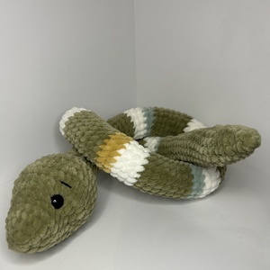 Horgolt plüss kígyó �� - játék & sport - plüssállat & játékfigura - más figura - Meska.hu