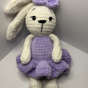 Horgolt plüss nyuszi �� - játék & sport - plüssállat & játékfigura - nyuszi - Meska.hu