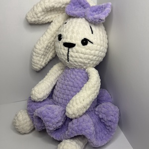 Horgolt plüss nyuszi �� - játék & sport - plüssállat & játékfigura - nyuszi - Meska.hu