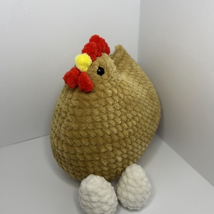 Horgolt plüss tyúkanyó ?, Játék & Sport, Plüssállat & Játékfigura, Más figura, Horgolás, MESKA
