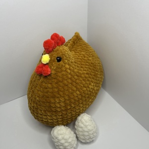 Horgolt plüss tyúkanyó ?, Játék & Sport, Plüssállat & Játékfigura, Más figura, Horgolás, MESKA