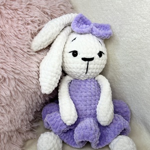 Horgolt plüss nyuszi �� - játék & sport - plüssállat & játékfigura - nyuszi - Meska.hu