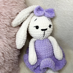 Horgolt plüss nyuszi �� - játék & sport - plüssállat & játékfigura - nyuszi - Meska.hu