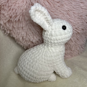 Horgolt plüss nyuszi �� - játék & sport - plüssállat & játékfigura - nyuszi - Meska.hu