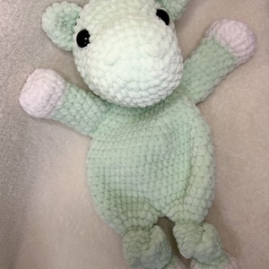 Horgolt plüss viziló szundipajti � - játék & sport - plüssállat & játékfigura - más figura - Meska.hu