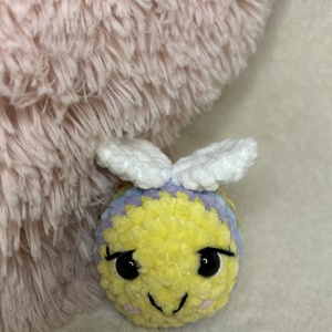 Horgolt plüss szivárvány méhecske ?, Játék & Sport, Plüssállat & Játékfigura, Méhecske, Horgolás, Hímzés, MESKA