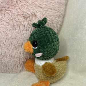 Horgolt plüss kacsa  - játék & sport - plüssállat & játékfigura - más figura - Meska.hu