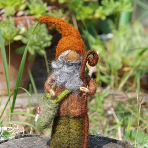 Erdei manó  - játék & sport - készségfejlesztő és logikai játék - montessori szivárvány, waldorf játékok - Meska.hu