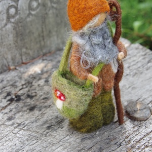 Erdei manó  - játék & sport - készségfejlesztő és logikai játék - montessori szivárvány, waldorf játékok - Meska.hu