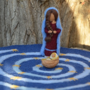 Adventi lépegető kalendárium  - karácsony - adventi díszek - adventi naptár - Meska.hu