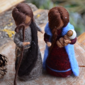 Szent család - karácsony - mikulás - mikulás beltéri dekoráció - Meska.hu