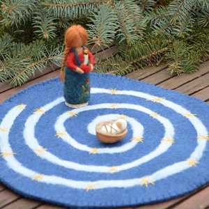 Ádventi kalendárium  - játék & sport - készségfejlesztő és logikai játék - montessori szivárvány, waldorf játékok - Meska.hu