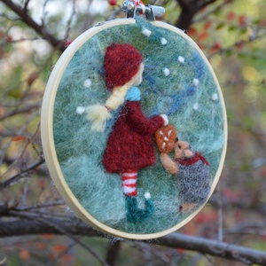 Karácsonyi képecske - Meska.hu