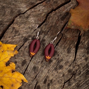 Tavaszi gólyahír virág fülbevaló, Ékszer, Fülbevaló, Lógó fülbevaló, Ékszerkészítés, MESKA