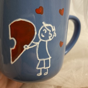 Valentin napi bögre - otthon & életmód - konyhafelszerelés, tálalás - tálalás - bögre & csésze - Meska.hu