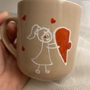 Valentin napi bögre - otthon & életmód - konyhafelszerelés, tálalás - tálalás - bögre & csésze - Meska.hu