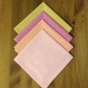 Textil zsebkendő, Ökotex100, puha pamut puplin - szépségápolás - egészségmegőrzési kellékek - Meska.hu
