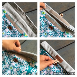 Kenyér, pékárú frissentartó zsák, élelmiszerbarát PUL béléssel (nagy méret) - táska & tok - bevásárlás & shopper táska - kenyeres zsák - Meska.hu