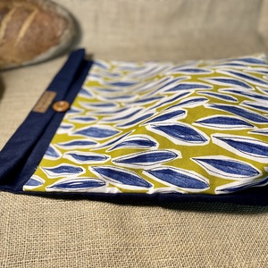 Kenyér, pékárú frissentartó zsák, élelmiszerbarát PUL béléssel (nagy méret) - táska & tok - bevásárlás & shopper táska - kenyeres zsák - Meska.hu