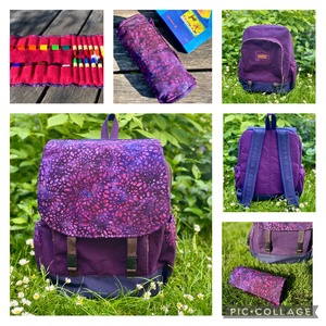 Waldorf Iskolatáska, hátizsák-krétakukaccal - táska & tok - hátizsák - iskolatáska - Meska.hu