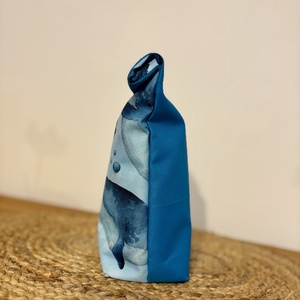 Uzsonnás táska,  PUL béléssel (élelmiszerbarát) - táska & tok - uzsonna- & ebéd tartó - ebéd tasak, doboz - Meska.hu